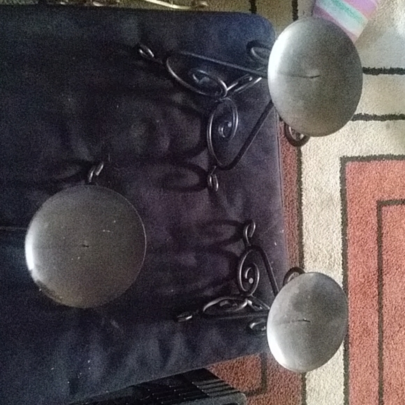 3 pieces candle holders - Picture 3 of 3